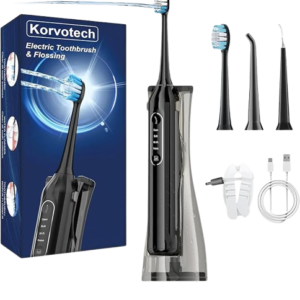 3-in-1 Rechargeable Sonic Toothbrush & Oral Irrigator